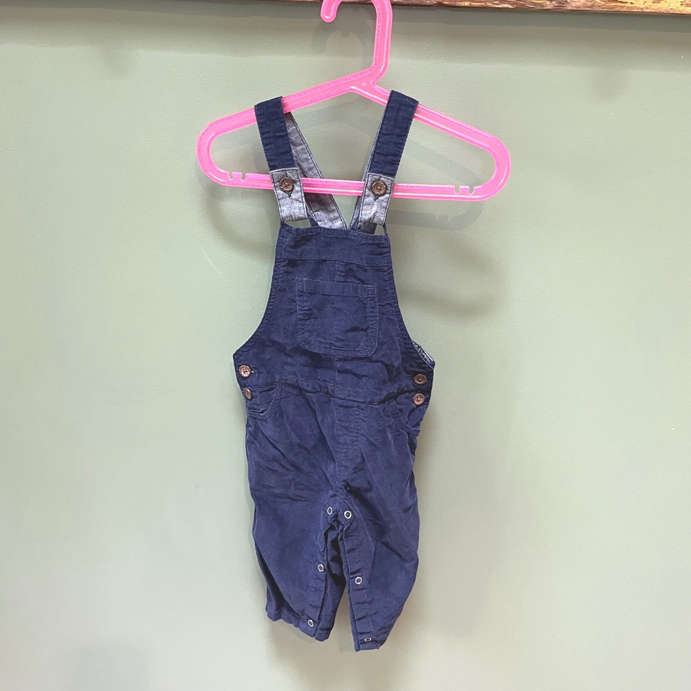 Me & Henry Baby Corduroy Overalls Denim Straps Infant Clothes 18/24 Months